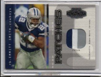 2003 Playoff Honors Emmitt Smith Patches