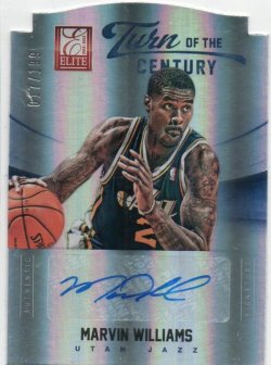 2012 Panini Elite Marvin Williams turn of the century