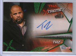 2010  TriStar TNA Xtreme Taz Xtreme Autographs