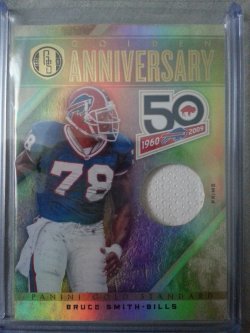    2011 Gold Standard Bruce Smith Prime Patch