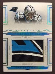 2008  National Treasures Jonathan Stewart Logo Patch 1/1