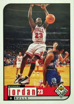 1998-99 Upper Deck UD Choice Basketball Michael Jordan