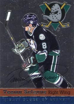 2000/01 Topps Heritage Chrome Parallel Selanne