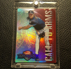 1998 Donruss Call to Arms Prototypes Red Randy Johnson