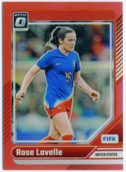 2024-25 Donruss Optic Red Rose Lavelle