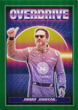 2023 Panini Chronicles Luminance Racing Overdrive Jimmie Johnson