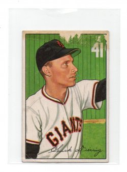 1952 Bowman Bowman Chuck Diering