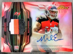 Mike Evans Tampa Bay Buccaneers Autographed 2014 Topps Finest