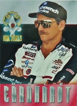 1996 Press Pass Wheels Racing Duel Jewels Dale Earnhardt