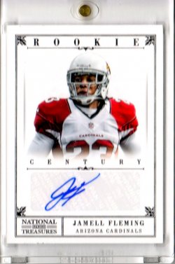 2012 Panini National Treasures Jamell Fleming