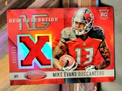 2014 Panini Certified Mike Evans New Generation Mirror Red Materials #2