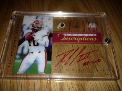 2012 Panini Elite Robert Griffin III inscriptions auto Sick Pull