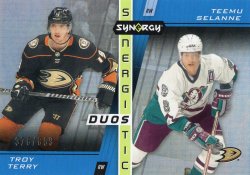 2021/22 Upper Deck Synergy Synergistic Duos Stars and Legends Terry/Selanne