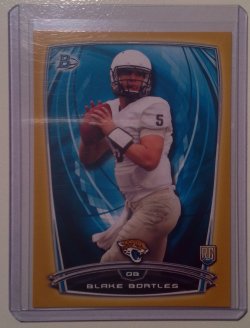 2014   Blake Bortles ROOKIE Gold   56/399
