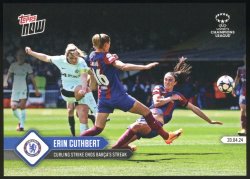 2023-24 Topps Now UWCL Erin Cuthbert