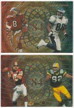 Steve Young 1998 Playoff Momentum Jersey Card