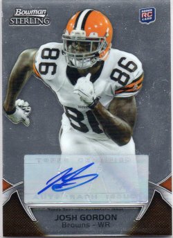 2012 Topps Bowman Sterling Josh Gordon