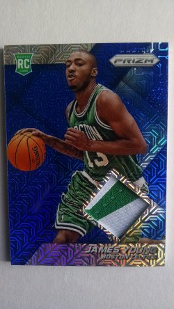 2014-15 Panini Prizm James Young RC Patch #80 10/10