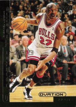 1999-00 Upper Deck Ovation Superstar Theatre Michael Jordan