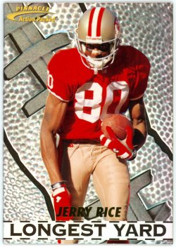 1996  Action Packed Longest Yard Jerry Rice