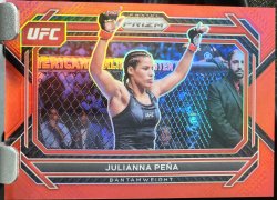 2023 Panini Prizm UFC Julianna Pena Prizms Red