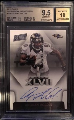 2015 panini super bowl signatures