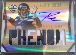 2012 Panini Limited Silver Spotlight Russell Wilson