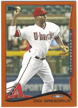 2014 Topps Orange Didi Gregorius