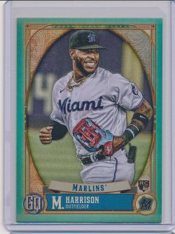   Monte Harrison 2021 Topps Gypsy Queen Turquoise RC /199