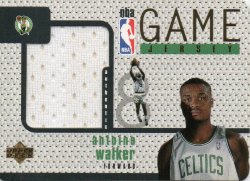 1997-98 Upper Deck Game Jerseys Antoine Walker