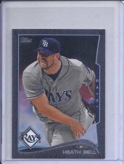2014 Topps Mini Heath Bell Black
