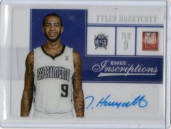 2012 Panini Elite Tyler Honeycutt Rookie Inscriptions