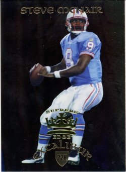 1997 Pacific Revolution #144 Steve McNair Tennessee Oilers