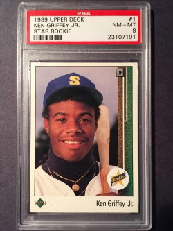 1989 Upper Deck Baseball #1 Ken Griffey Jr. "Star Rookie"