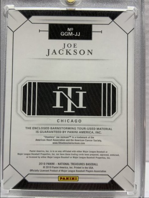 UD Secured Joe Jackson Game-Used Bat for Card Promotion - Sports Collectors  Digest