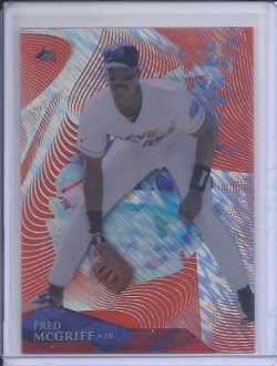 2014 Topps High Tek Fred McGriff Red Cloud Diffractor