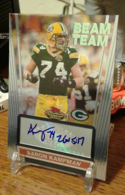 Aaron Kampman Memorabilia Football Cards