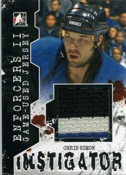 2013-14 In The Game Enforcers II Instigator Chris Simon