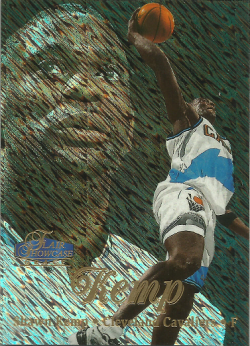 1997 Fleer Flair Showcase Shawn Kemp Row 1