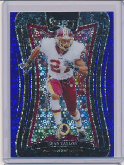   Sean Taylor 2024 Select Prizm Blue Disco /25
