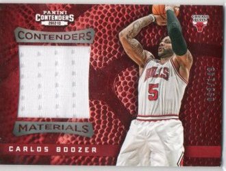 2012 Panini Contenders Carlos Boozer Contenders Materials