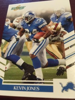 2005 Playoff Prestige Kevin Jones Detroit Lions Football Card #46