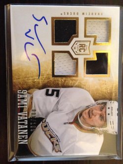 2013 Panini Prime Sami Vatanen Prime RC #150