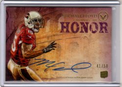 2012 Topps Valor Michael Floyd Honor Auto