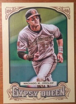 2014 Topps Gypsy Queen Manny Machado