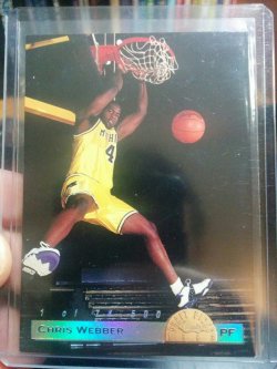 1993 Classic Chris Webber Draft Picks LP RC 1/74,500