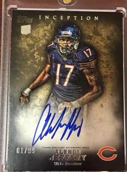 2012 Topps Inception  Alshon Jeffery Auto