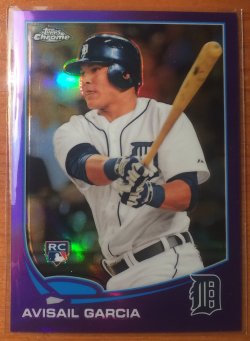 2013 Topps Chrome Purple Refractor Avisail Garcia