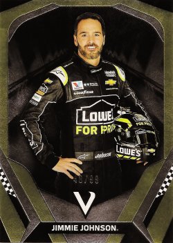 2018 Panini Victory Lane Racing (gold) Jimmie Johnson