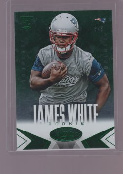2014 Panini Certified Emerald James White RC
